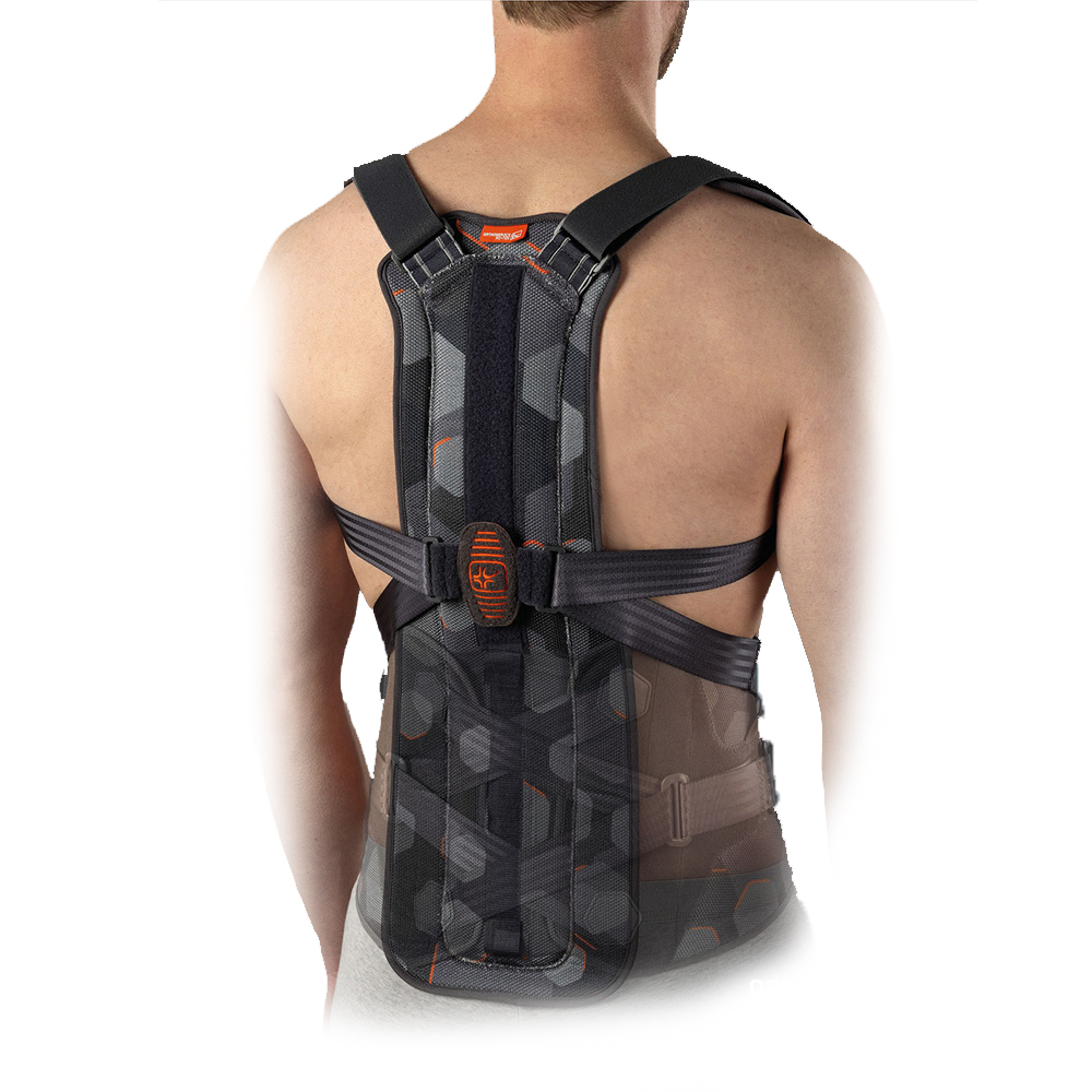 Tutori Tronco - Ro+Ten Fascia Lombare Corsetto Busto Dorsopull74 Schienale Per Spallaccio