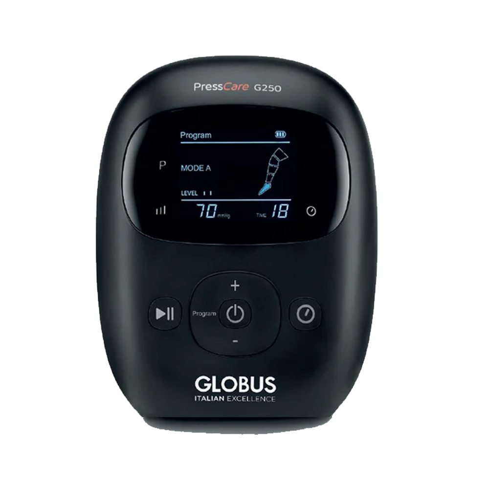 Pressothérapie - Globus Appareil De Pressothérapie Professionnel Presscare G250 Et 2 Chauffe-jambes