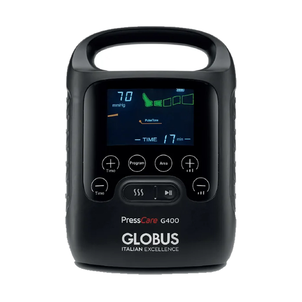 Pressothérapie - Globus Appareil De Pressothérapie Professionnel Presscare G400 Et 2 Chauffe-jambes