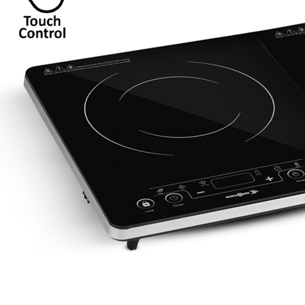 Fornelli - Brunner Fornello Elettrico Piastra Induzione Hot Point Induction Double