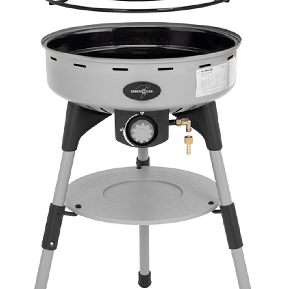 Barbecue - Brunner Barbecue à Gaz Portable Devil Bbqruiser Ht Roundgrid 50