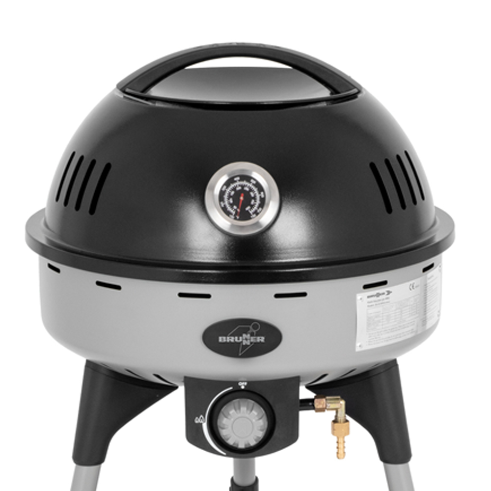 Grill - Brunner Tragbarer Gasgrill Devil Bbqruiser Ht Roundpan 30