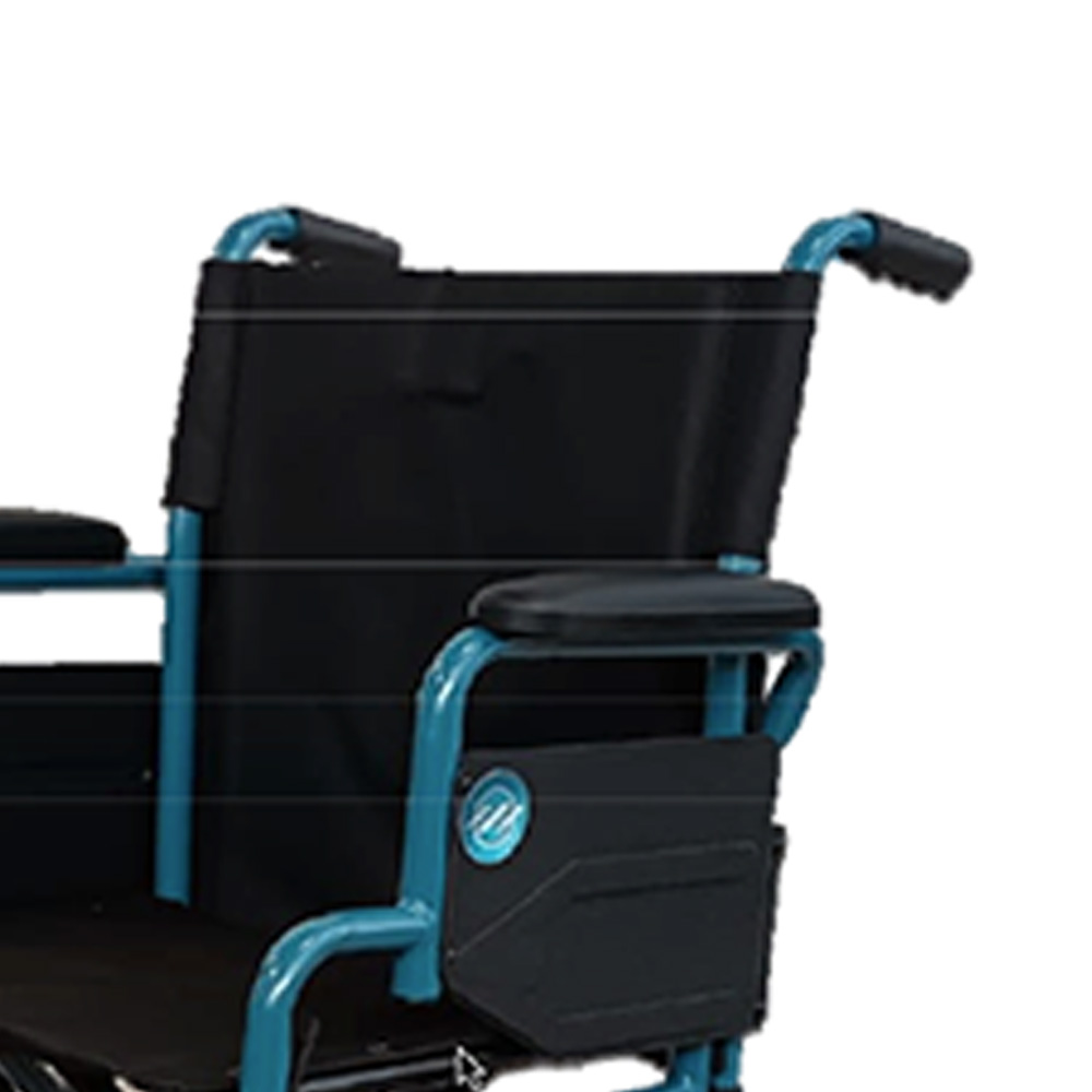 Carrozzine disabili - KSP Sedia Rotelle Disabili 2112 Transito Passaggi Stretti Ruote Smontabili