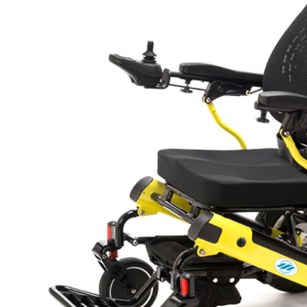 Carrozzine disabili - KSP Sedia A Rotelle Carrozzina Elettrica Per Disabili Maya Pieghevole
