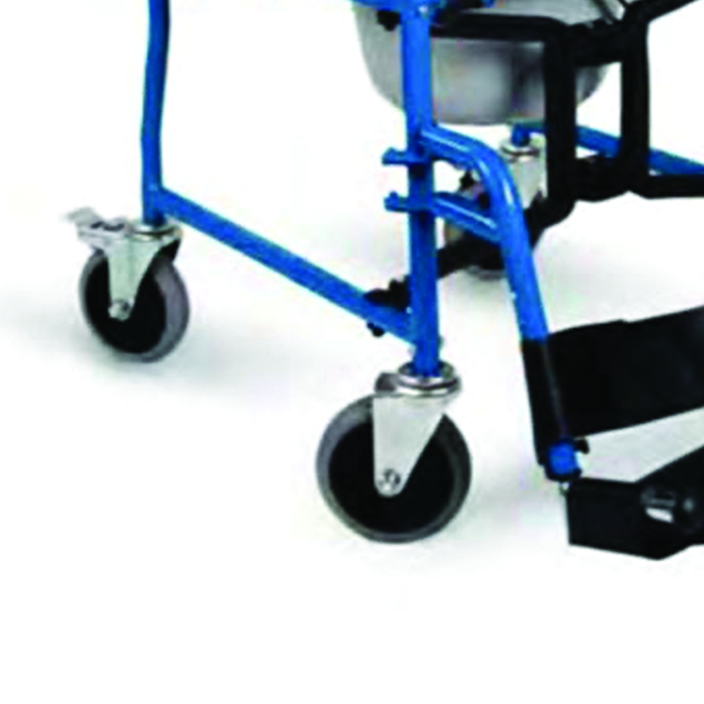 Sedie wc e doccia - KSP Sedia Comoda Pieghevole Con Wc Per Anziani Disabili
